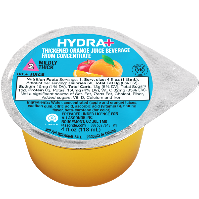 ORANGE JUICE BLEND Plastic 4 oz
