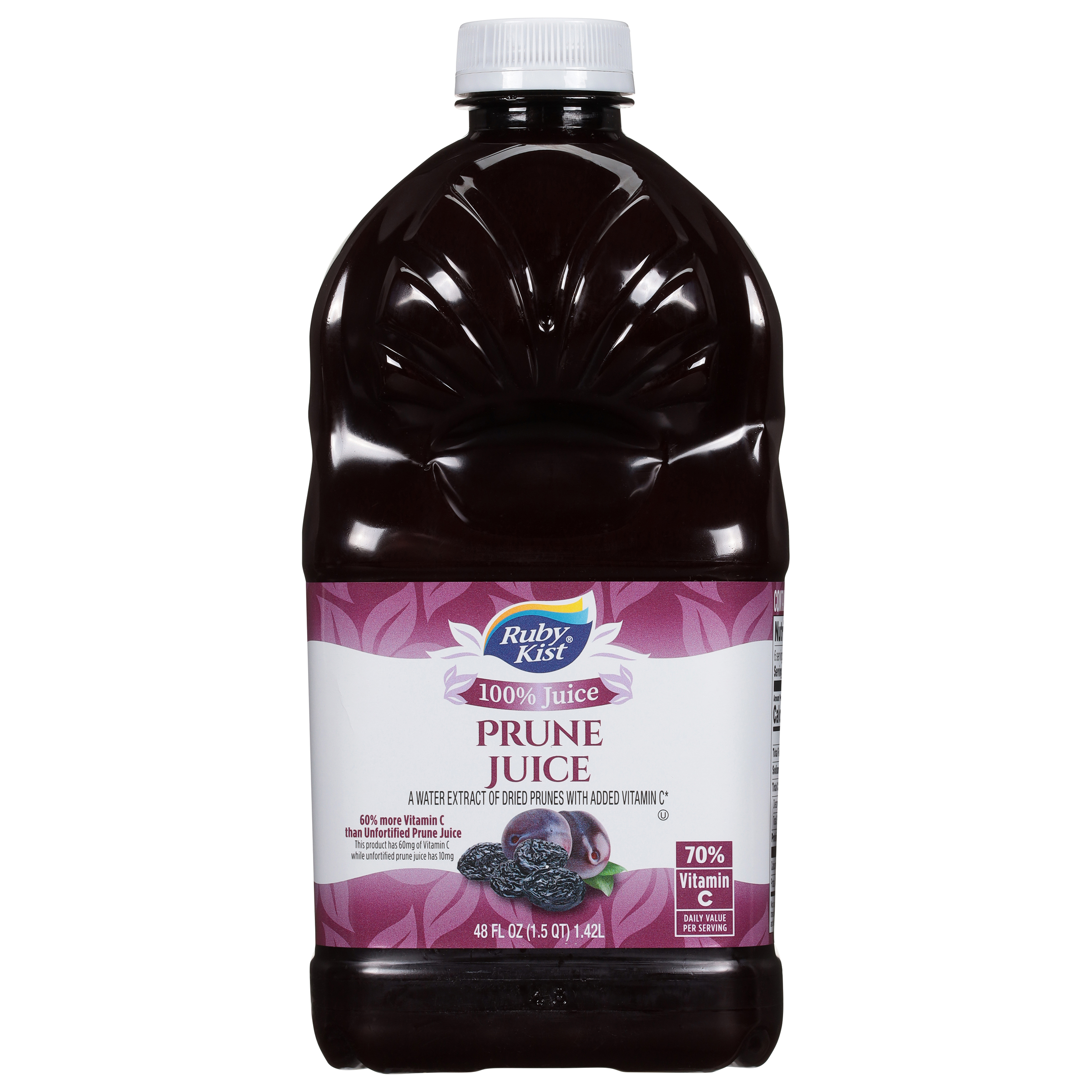 PRUNE Plastic PET 48 oz