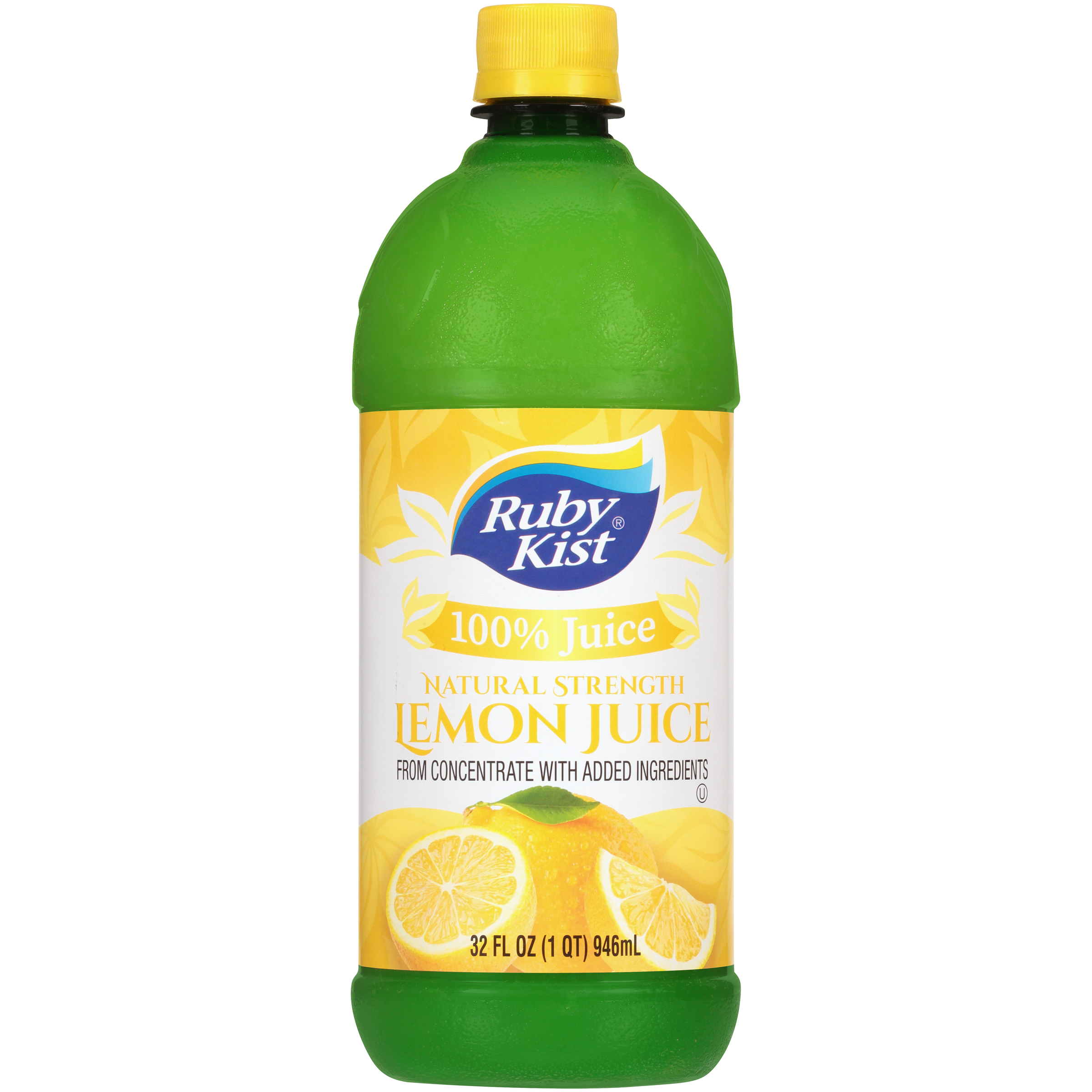 LEMON Plastic PET 32 oz