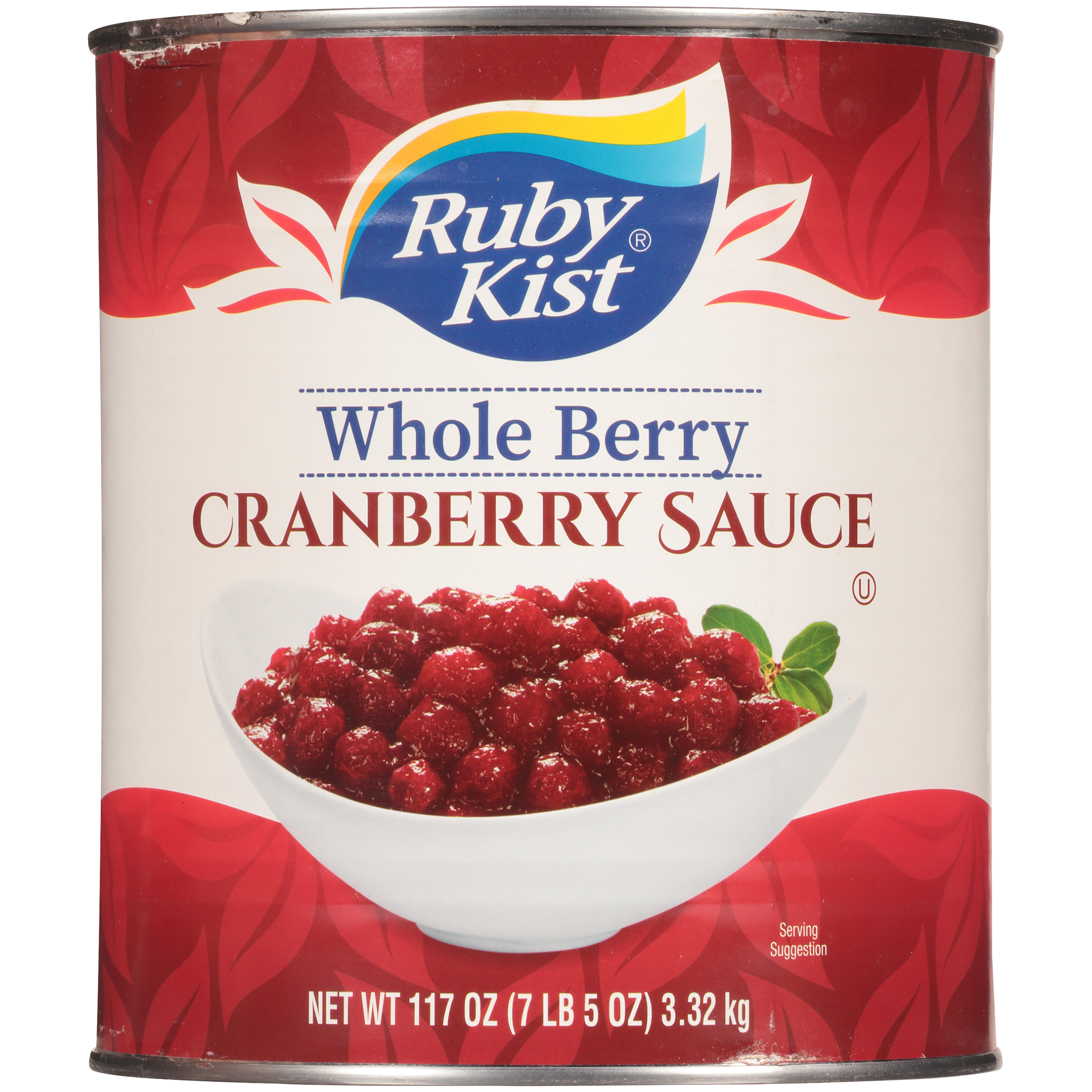 WHOLE BERRY CRANBERRY SAUCE Aluminium Can 117 oz