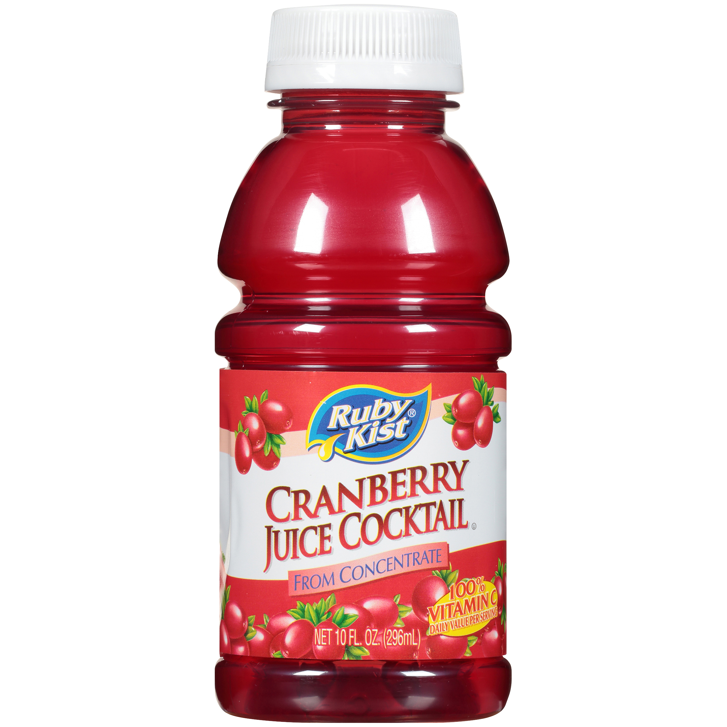 CRANBERRY Plastic PET 10 oz
