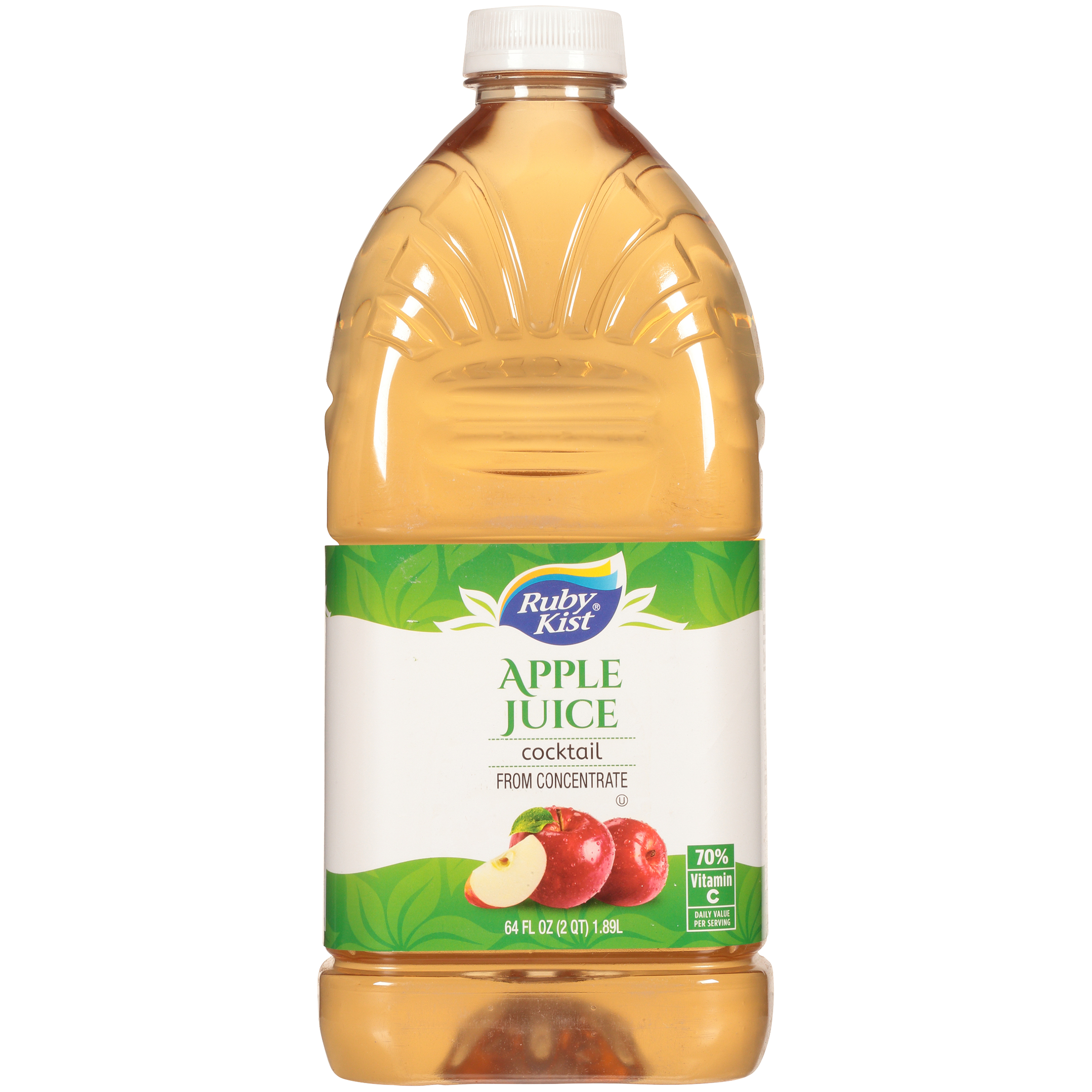 APPLE Plastic PET 64 oz