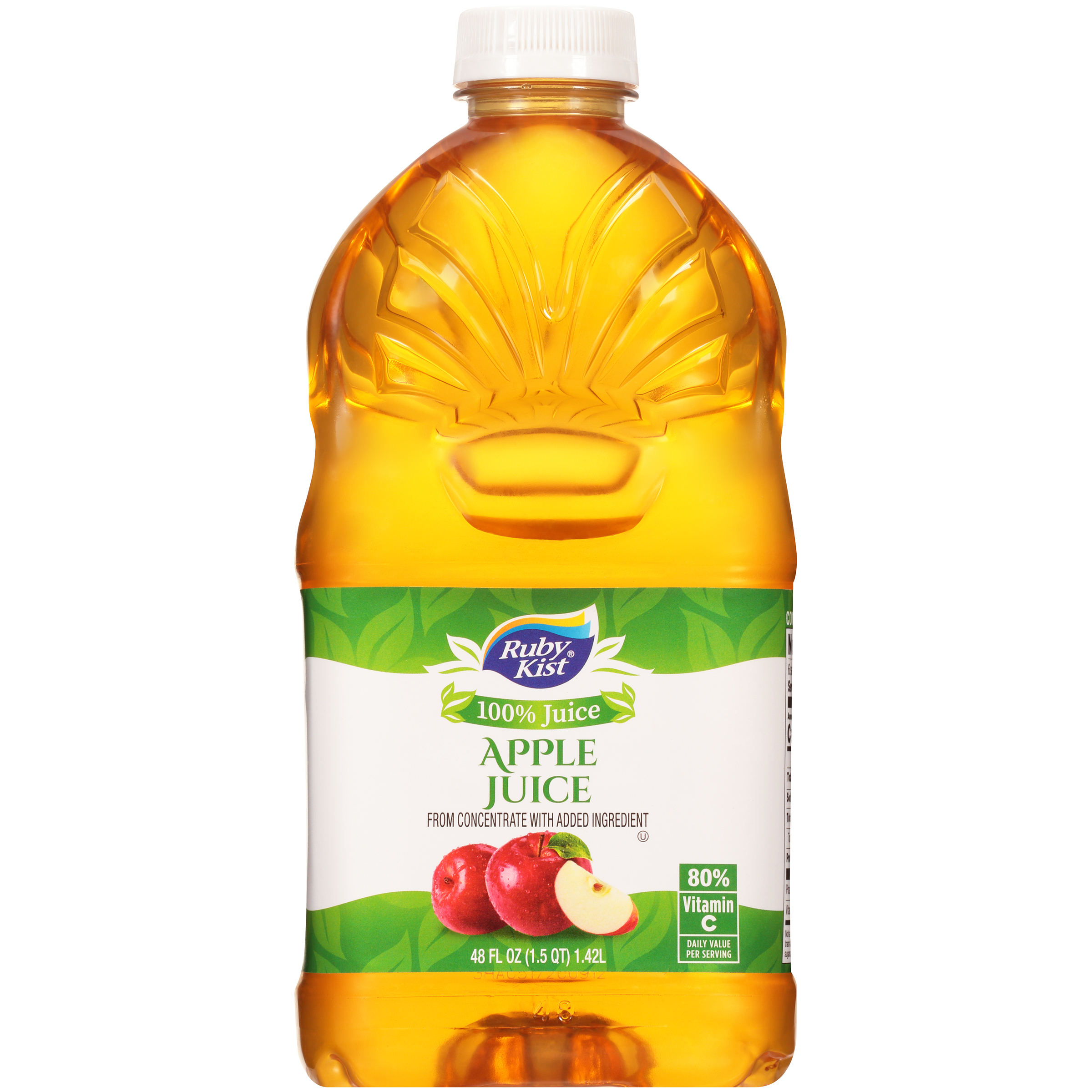 APPLE Plastic PET 48 oz