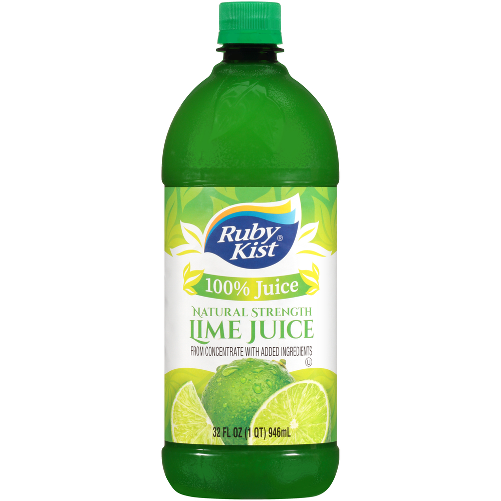 LIME Plastic PET 32 oz